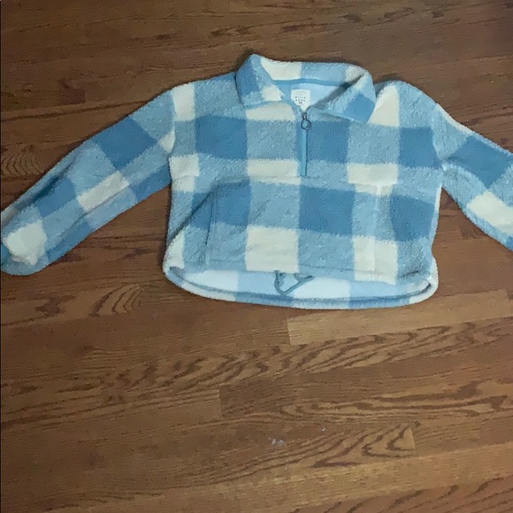 Billabong Tops - Fuzzy quarter zip sweatshirt